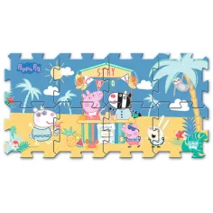 Peppa Pig na letnej dovolenke puzzle - Trefl obrázok 2