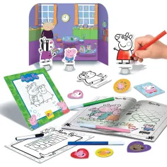 Peppa prasiatko kresliace školské batoh - Lisciani obrázok 2