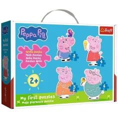 Peppa prasiatko - Prvé Baby puzzle v taške - Trefl obrázok 2