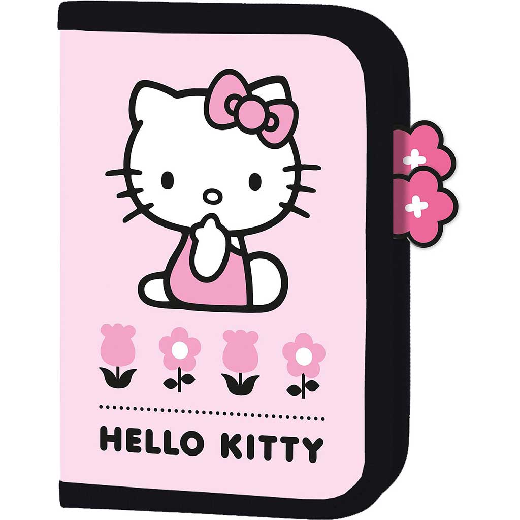 Hello Kitty ružový viacúrovňový peračník