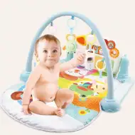 PianoGym Zvieratá baby hrací koberec s klavírom