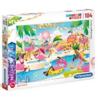 Plameniak párty 104 dielne puzzle - Clementoni