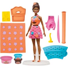 Play-Doh: Barbie Plážový deň modelovacej hmoty set - Hasbro obrázok 2