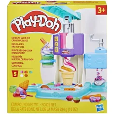 Play-Doh: Dúhový skrutkovací set na výrobu zmrzliny - Hasbro