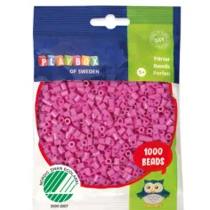 PlayBox: 5mm MIDI žehliace korálky 1000ks vo farbe fuchsie
