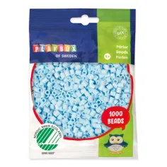 PlayBox: 5mm MIDI žehliace korálky 1000ks v ľadovo modrej farbe