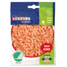 PlayBox: 5mm MIDI žehliace korálky 1000ks v broskyňovej farbe