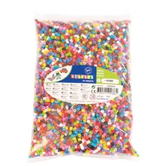 PlayBox: 5mm MIDI žehliace korálky 10000ks farebný mix s 10 rôznymi farbami