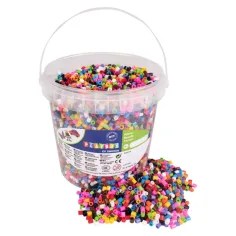 PlayBox: 5mm MIDI žehliace korálky 10000ks v 10 rôznych farbách
