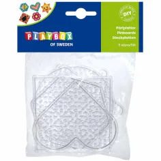 PlayBox: 5mm MIDI žehliace korálky základné tvary 5ks balenie