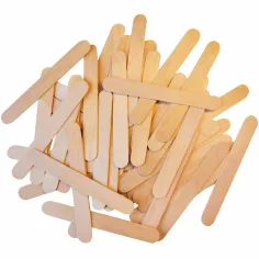 PlayBox: Dekoračné drevené tyčky s zaoblenými rohmi 150x18mm balenie 100ks