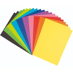 PlayBox: Farebný kartónový papier set 20ks A/4 180gr