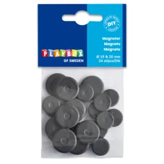 PlayBox: Magnetické kruhy 15-20mm 24ks