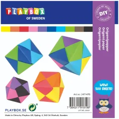 PlayBox: Origami papier 500 ks set 15x15cm