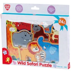 Playgo: Divé zvery formové puzzle