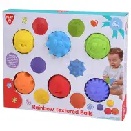 Playgo: Dúhové baby lopty na rozvoj dotyku