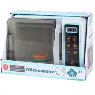 Playgo: Mikrovlnná rúra so svetlom, zvukom a pohyblivými prvkami 25x12x17cm