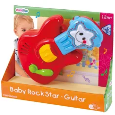 Playgo: Rocková hviezda elektronická detská gitara so svetlami a zvukmi obrázok 1