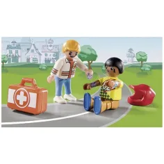 Playmobil: Duck on Call Pretekárska nehoda - Záchranári v akcii (70919) obrázok 3