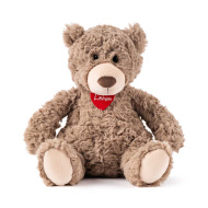 Plyšová sediaca figúrka medvedíka Bobo 25 cm - Lumpin