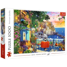 Pohľad na Cinque Terre 1000-dieliková skladačka - Trefl