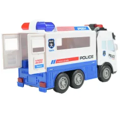 Policajné vozidlo na prepravú väzňov so svetelnými efektmi na diaľkové ovládanie 1/43  27Mhz 21cm obrázok 4
