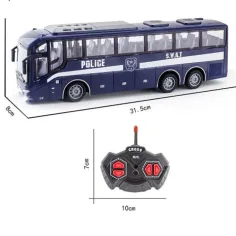 Police policajná autobus na diaľkové ovládanie obrázok 2