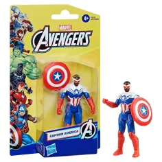 Avengers: Figúrka Kapitána Ameriky 10cm (Sam Wilson x Falcon vzhľad) - Hasbro
