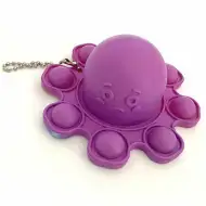 Pop it chobotnica kľúčenka vo viacerých variantoch