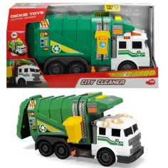Smetiarske auto 39cm s svetlom a zvukom - Dickie Toys