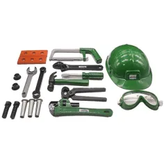PowerTool kufor s náradím a ochrannou prilbou obrázok 2