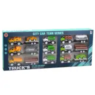 Pracovné stroje 9 dielny set vozidiel