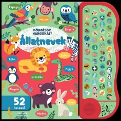 Objavuj zvuky! – Kniha aktivít o názvoch zvierat