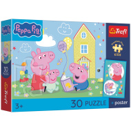 Prémiové puzzle Peppa Pig 30 ks - Trefl