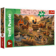 Priatelia na farme 100-dielne puzzle - Trefl