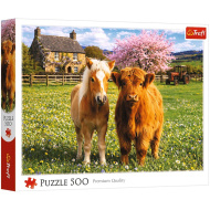 Priatelia na farme 500-dielne puzzle - Trefl