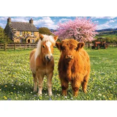 Priatelia na farme 500ks puzzle - Trefl obrázok 2