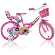 Princess ružový bicykel vo veľkosti 14"