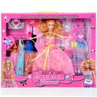 Princezná módna bábika hrací set s príslušenstvom