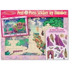 Princezná samolepková tvorba obrázkov - Melissa & Doug