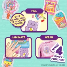 Puffy Pouches: Pufi charm design set - cukrovinky obrázok 3