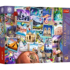 Puzzle EB: Spomienky na cestu 500ks prémiový puzzle – Trefl