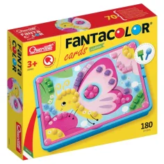 Quercetti: Fanta Color Cards kreatívny set bodiek Príroda obrázok 2