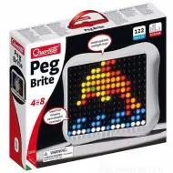 Quercetti: Fluorescenčná súprava kolíčkov 122 ks