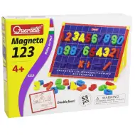 Quercetti: Magnetická tabuľa s číslicami 48ks