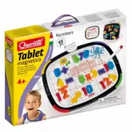 Quercetti: Magnetická tabuľa s číslicami a obrázkami