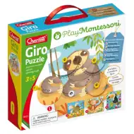 Quercetti: Montessori Giro 4 dielny puzzle set