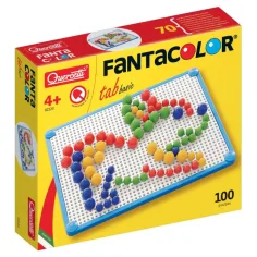 Quercetti: Mozaika FantaColor basic 60 hríbikov obrázok 3
