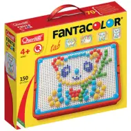 Quercetti: Mozaika FantaColor portable small Kačička 100 hríbikov