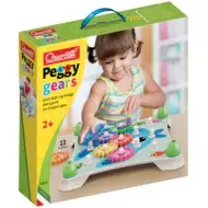Quercetti: Peggy Gears 13 dielny set ozubených kolies